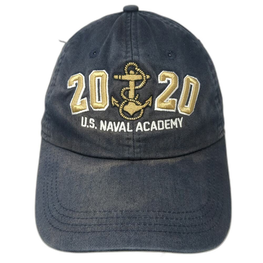 Ahead Extreme NCAA US Naval Academy Blue One Size Cap 2020 Anchor Embroidery Hat